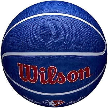וילסון כדורסל 75 כדורסל חיצוני-כחול, גודל 7-29. 5