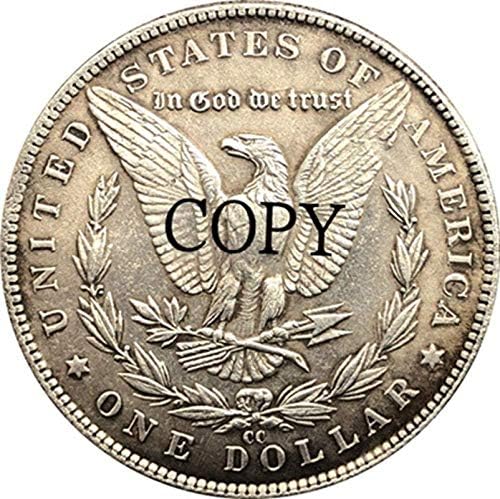 הובו ניקל 1881-CC ארהב מורגן דולר מטבע עותק סוג 195 לעיצוב משרדים בחדר הבית