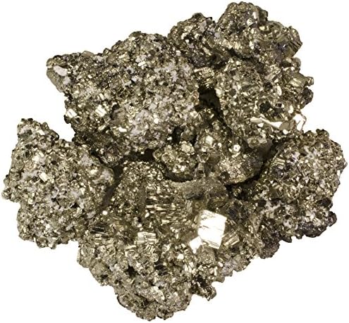 אבני חן מהפנטות חומרים: 1 קילוגרם Premium Cocada Pyrite Fools אבני זהב מפרו - גדול 1.5 עד 2.5 גודל ממוצע לכל סלע