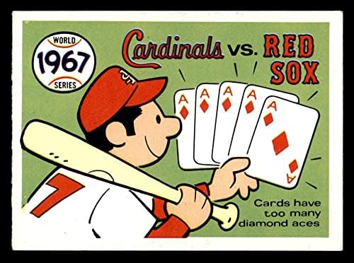 1970 סדרת העולם העולמית 64 1967 קרדינלים מול קרדינלים של Red Sox/Red Sox VG/Ex Cardinals/Red Sox