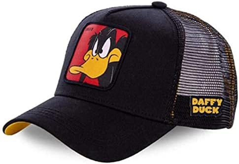 קריקטורה בייסבול כובע גברים נשים היפ הופ אבא רשת כובע בייסבול כובע נהג משאית כובע עבור חיצוני ספורט כובע שחור