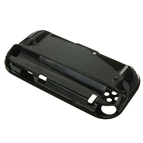 הגנה עמידה שחורה פלסטיק+מארז מעטפת קשיח אלומיניום אלומיניום עבור Wii U Gamepad