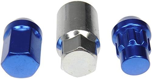 דורמן 713-375 ד כחול צנובר גלגל אגוז נעילת סט תואם עם בחר מודלים, 20 מארז