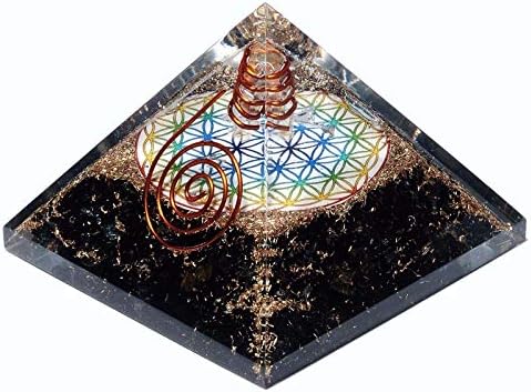 Sharvgun גדול במיוחד 65-70 ממ אבן טורמלין אורגון פירמידה אורגוניט ריפוי קריסטל