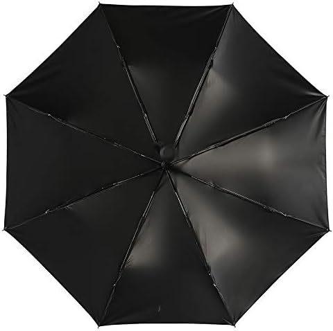 שלדים רוקדים בגן הפרחוני מטריית נסיעות אטומה לרוח 3 קפלים מטרייה מתקפלת אוטומטית פתוחה לגברים נשים