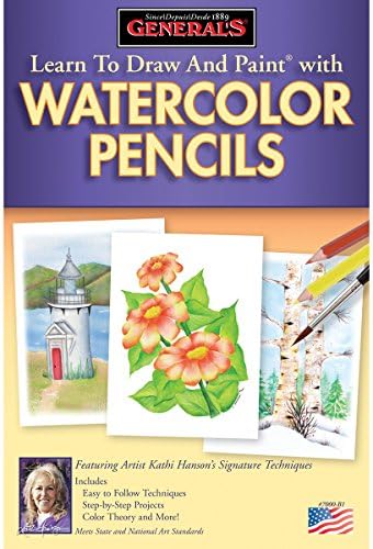עיפרון כללי למד לצייר ולצבוע בעפרונות צבעי מים