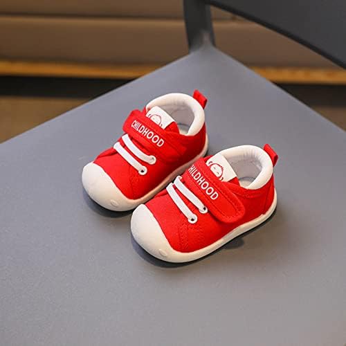 נעליים אדומות נעליים נעליים נערה ילדה תינוקת ללא החלקה להליכים ראשונים 6 9 12 18 24 חודשים ילד פעוטות נערות