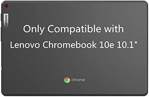 מארז Hminsen לטאבלט Lenovo 10e Chromebook, כסות עמדת סיליקון רכה וידידותית לכיסוי טבליות Lenovo 10e Chromebook