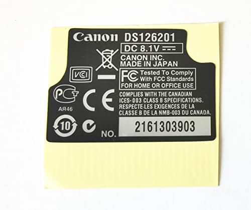 בסיס החלפה כיסוי תחתון מספר סידורי מספר מדבקת קוד גוף של תווית גוף עבור Canon EOS 5D Mark II
