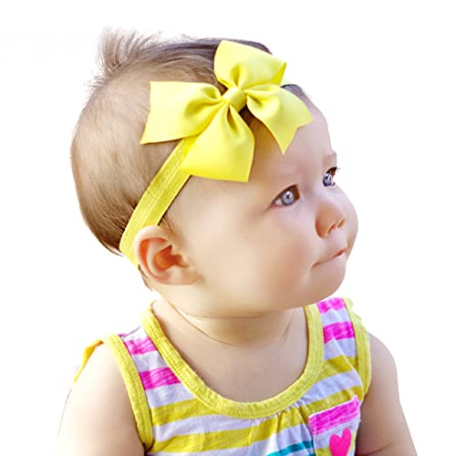 קסנסמה 2 יחידות תינוקת קשת סרט אלסטי יילוד תינוקות פעוטות גומייה לשיער אבזרים לשיער