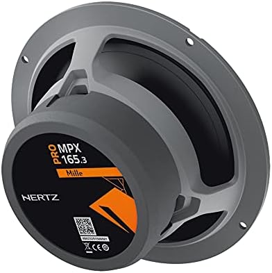 סדרת Hertz Mille Pro MPX-1653 6.5 Pro Audio רמקולים קואקסיאליים דו כיווניים